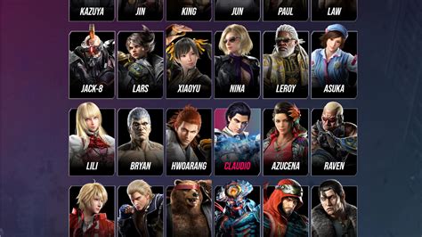 tekken roster leak|Tekken 8 full roster leak seemingly confirmed by EVO character ...